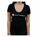 Baja Designs Black Ladies V Neck T Shirt Small 980019